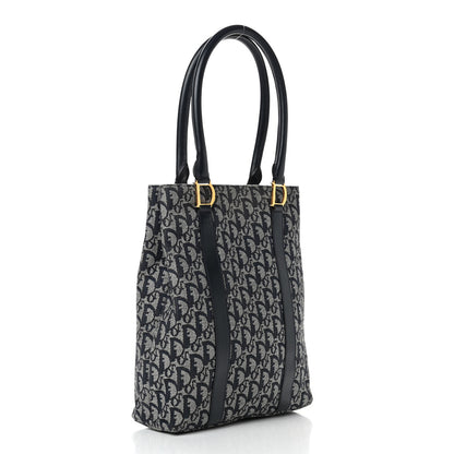 Christian Dior Monogram Tote Blue 2 of 4