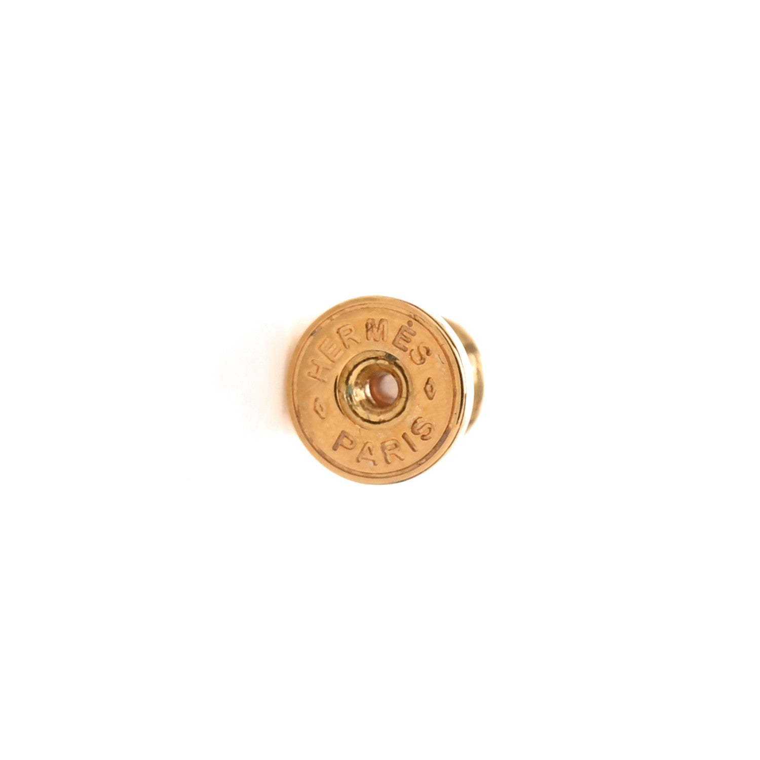 Hermes Buffalo Horn Lacquered Wood Drop Earrings 4 of 5