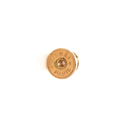 Hermes Buffalo Horn Lacquered Wood Drop Earrings 4 of 5