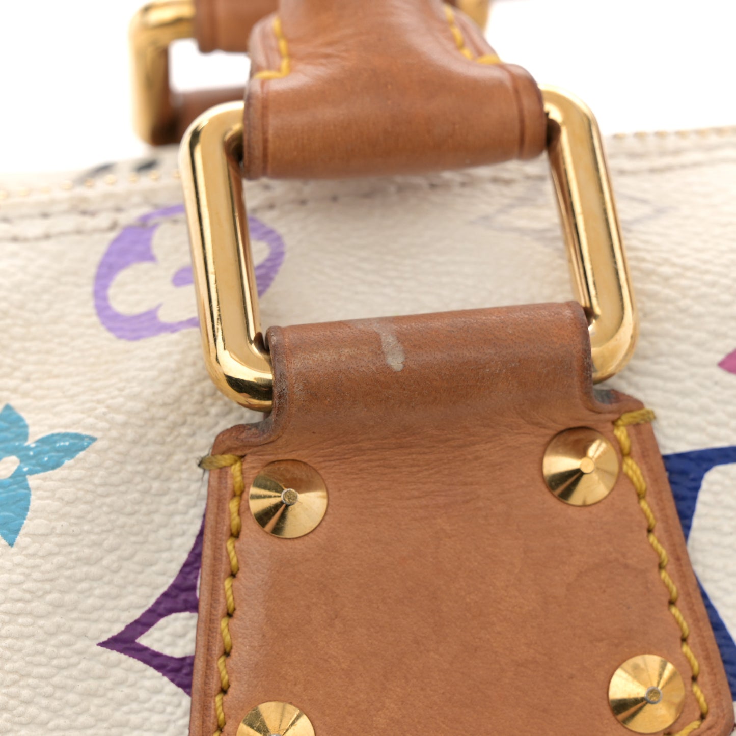 Monogram Multicolor Speedy 30 White