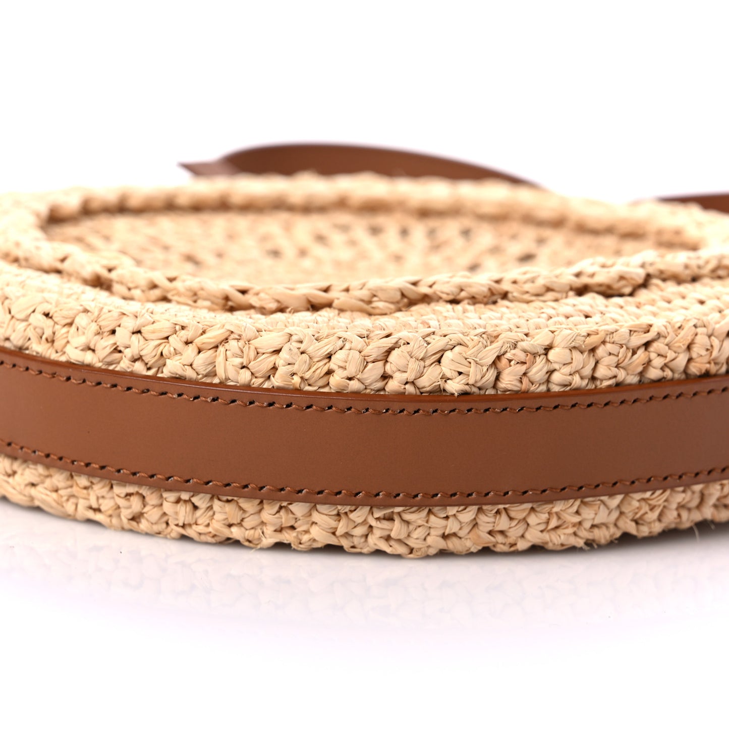 Raffia Sac Round Naturel