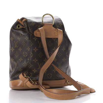 Louis Vuitton Monogram Montsouris MM Backpack 2 of 13