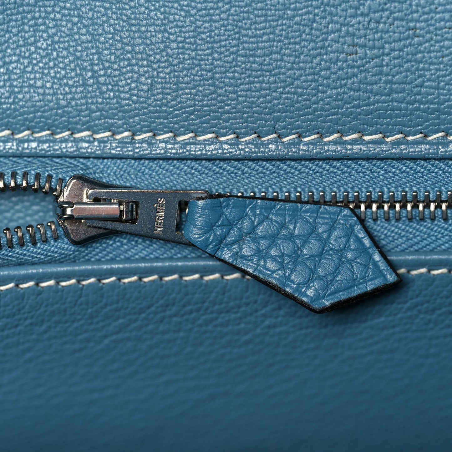 Togo Birkin 35 Blue Jean