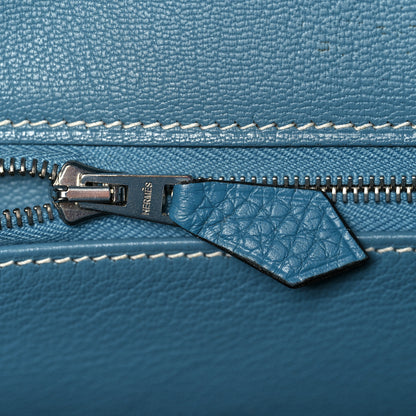 Hermes Togo Birkin 35 Blue Jean 17 of 40