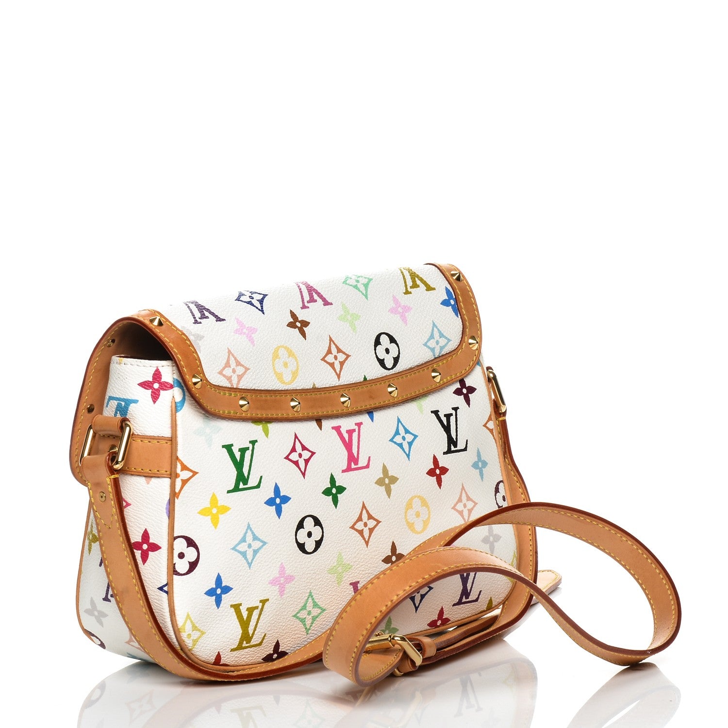 Louis Vuitton Monogram Multicolor Sologne White 3 of 9