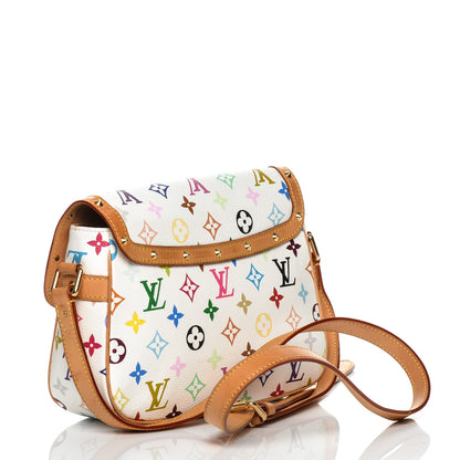 Louis Vuitton Monogram Multicolor Sologne White 3 of 9