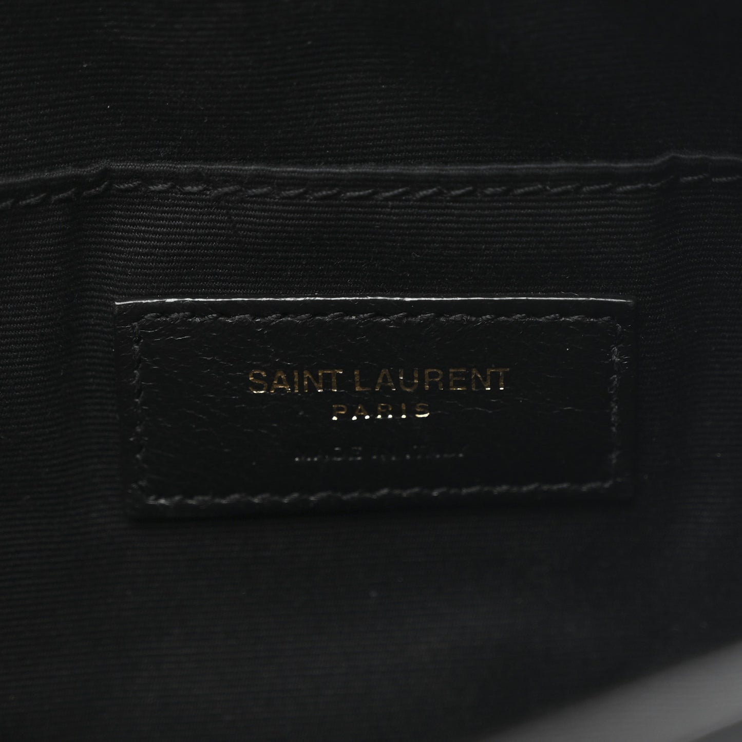 Calfskin Matelasse Monogram Lou Camera Bag Black