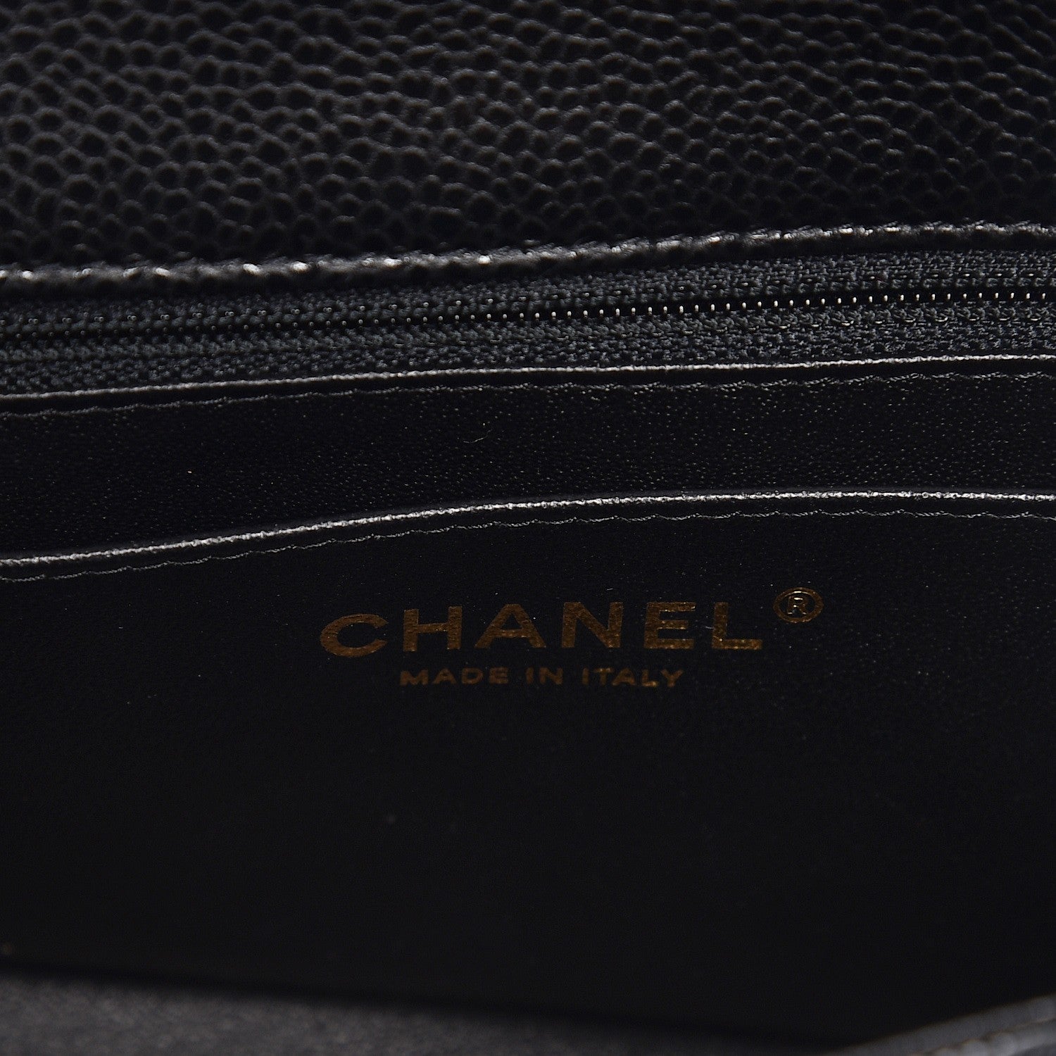 Chanel Caviar Quilted Mini Rectangular Flap Black 6 of 8