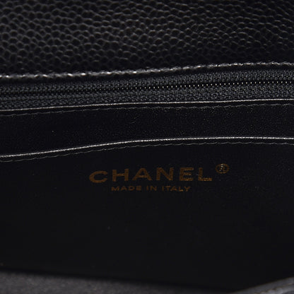 Chanel Caviar Quilted Mini Rectangular Flap Black 6 of 8
