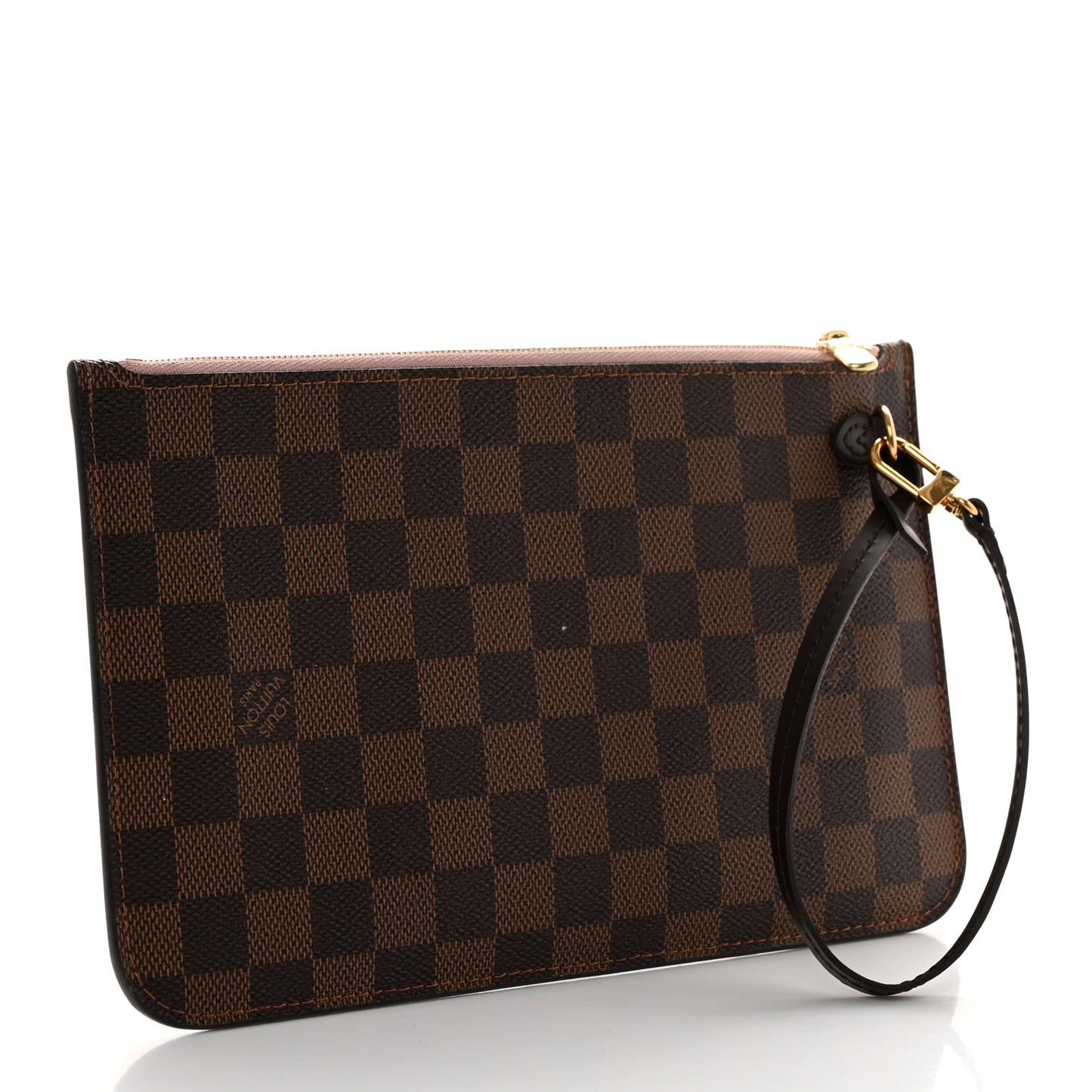 Damier Ebene Neverfull MM GM Pochette Rose Ballerine