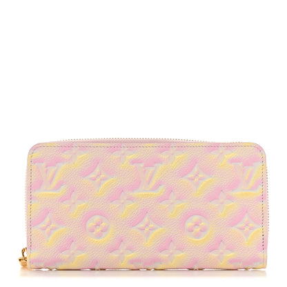 Louis Vuitton Empreinte Monogram Summer Stardust Zippy Wallet Pink 1 of 6