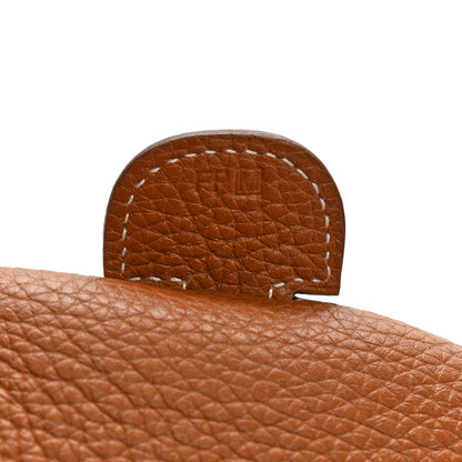 Hermes Taurillon Clemence Evelyne III GM Gold 7 of 13