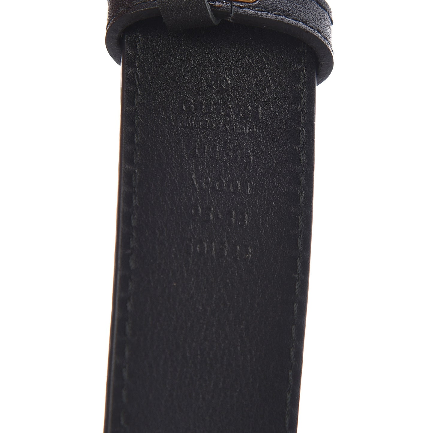 Calfskin Double G 30mm Belt 95 38 Black