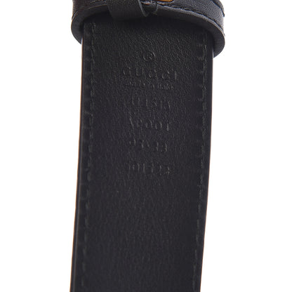 Gucci Calfskin Double G 30mm Belt 95 38 Black 4 of 7