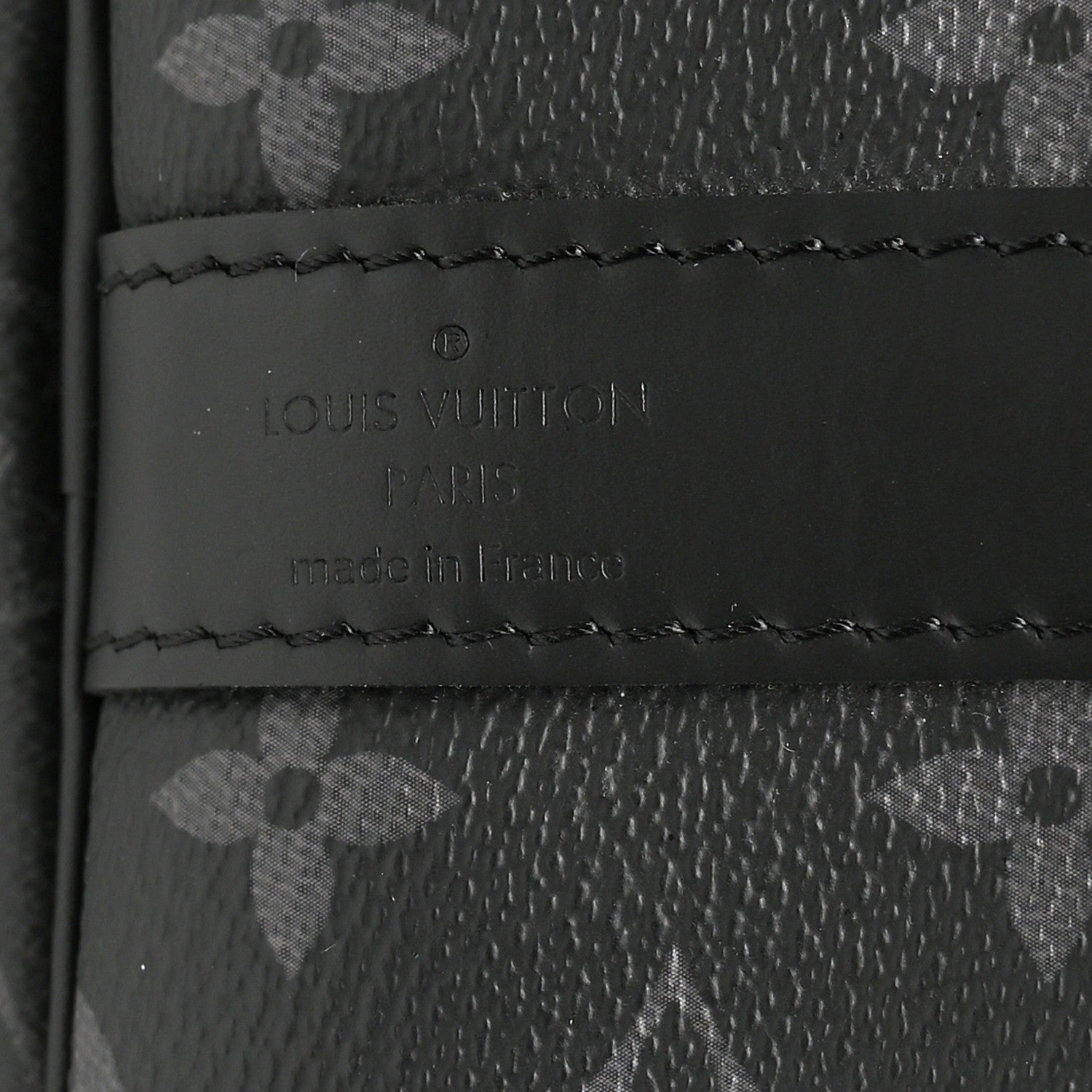Louis Vuitton Monogram Eclipse Keepall Bandouliere 55 6 of 11