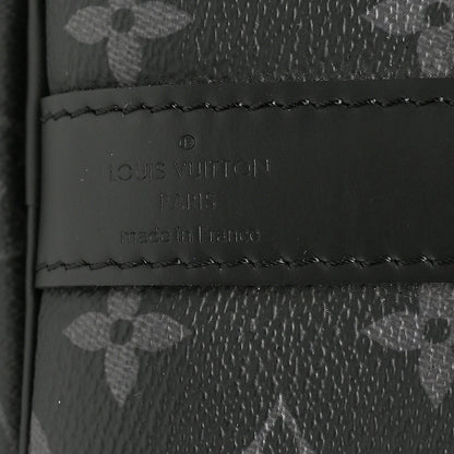 Louis Vuitton Monogram Eclipse Keepall Bandouliere 55 6 of 11