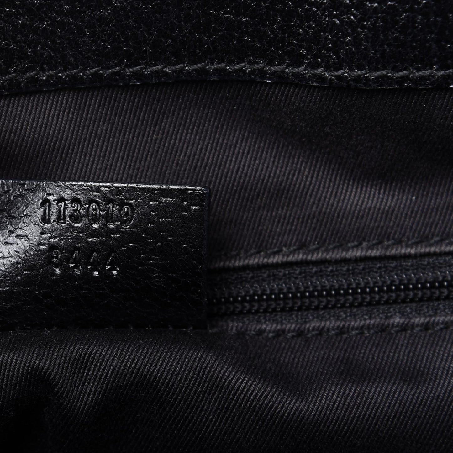 Monogram Medium Tote Black