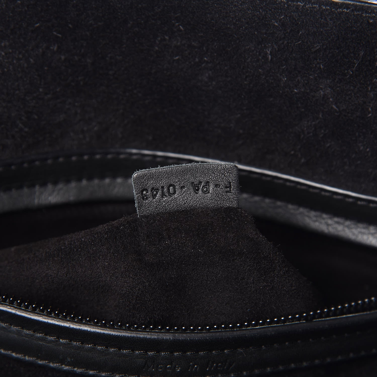 Celine Supple Calfskin Medium Phantom Luggage Black 8 of 8