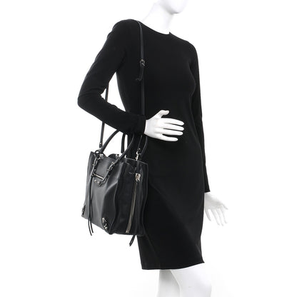 Balenciaga Veau Papier B4 Zip Around Tote Black 2 of 8