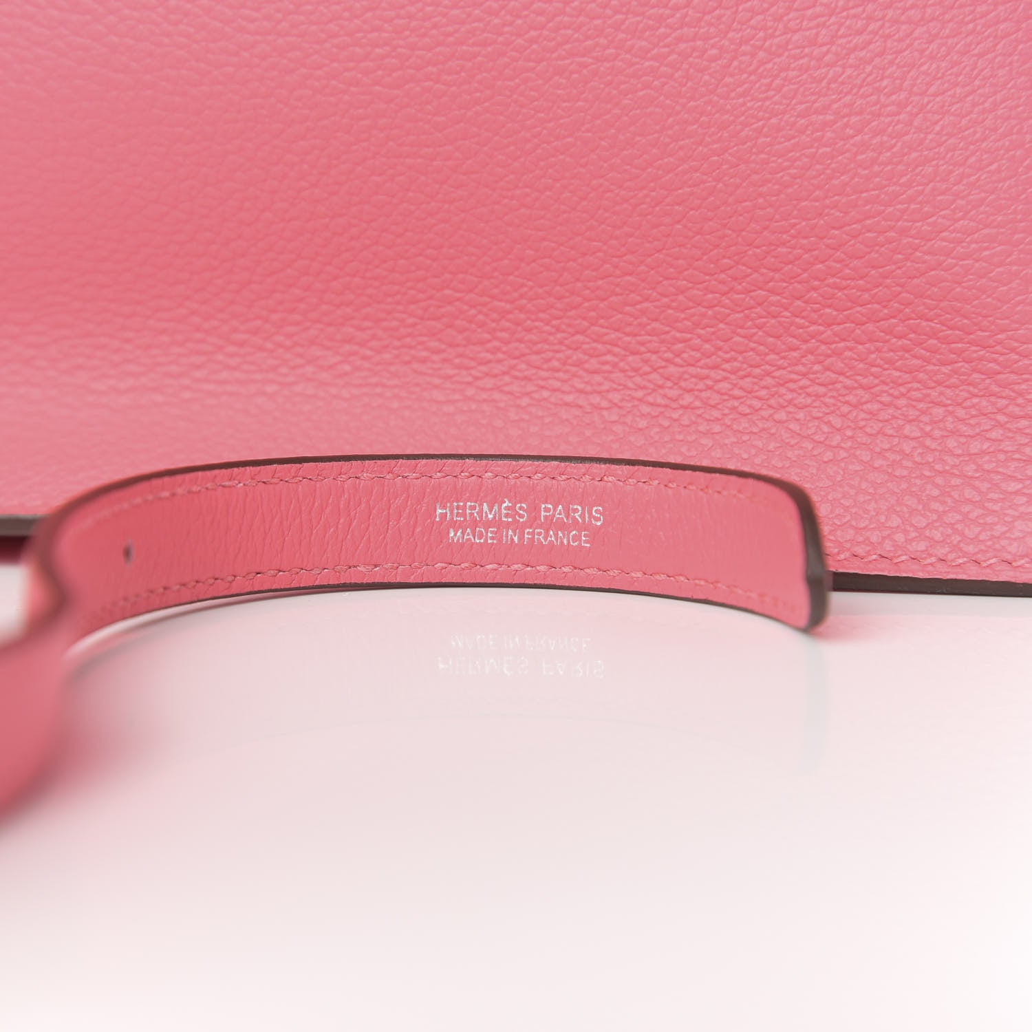 Hermes Evercolor Kelly Danse II Belt Bag Rose Azalee 8 of 12