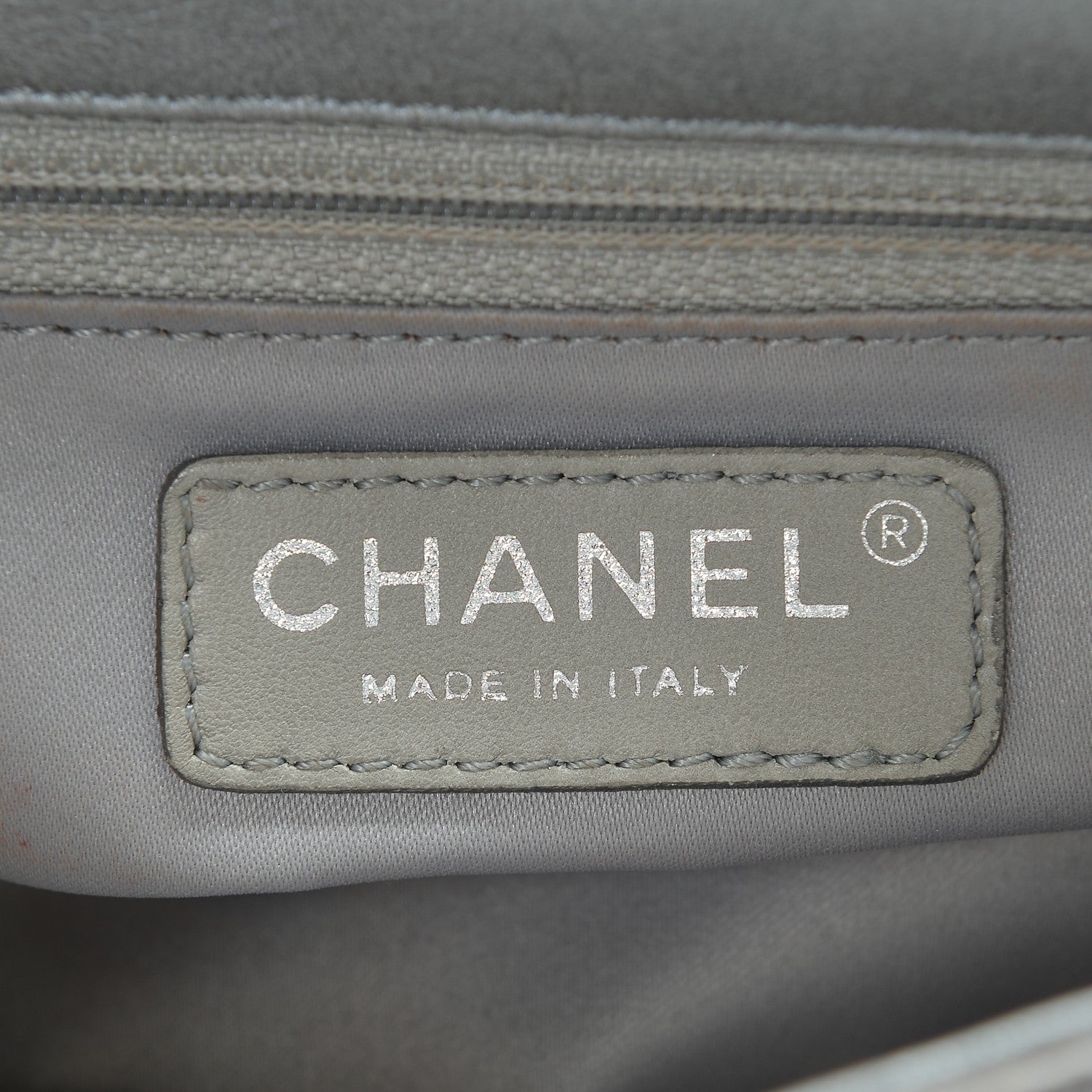 Chanel Sequin Classic Small Flap Silver 6 of 7