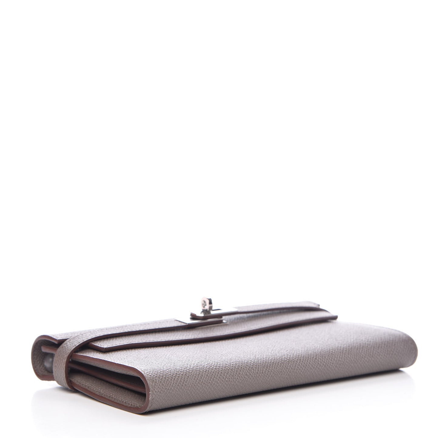 Epsom Kelly Longue Wallet Etain