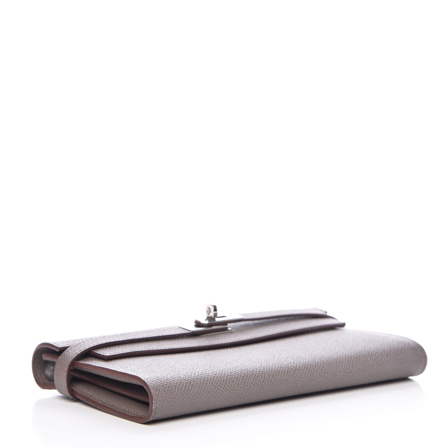 Hermes Epsom Kelly Longue Wallet Etain 4 of 8