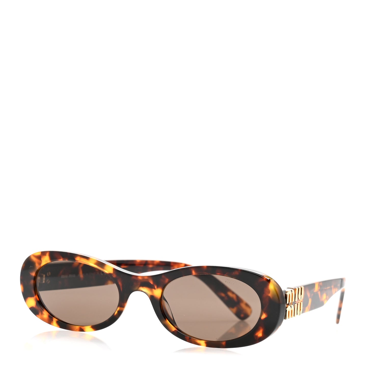Acetate Oval Sunglasses SMU 06Z Tortoise