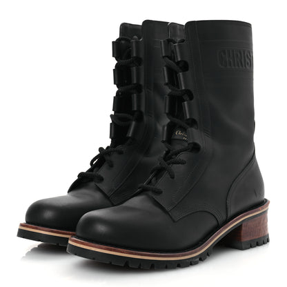 Christian Dior Calfskin Dior Quest 35mm Hiking Boots 41 Black 4 of 12