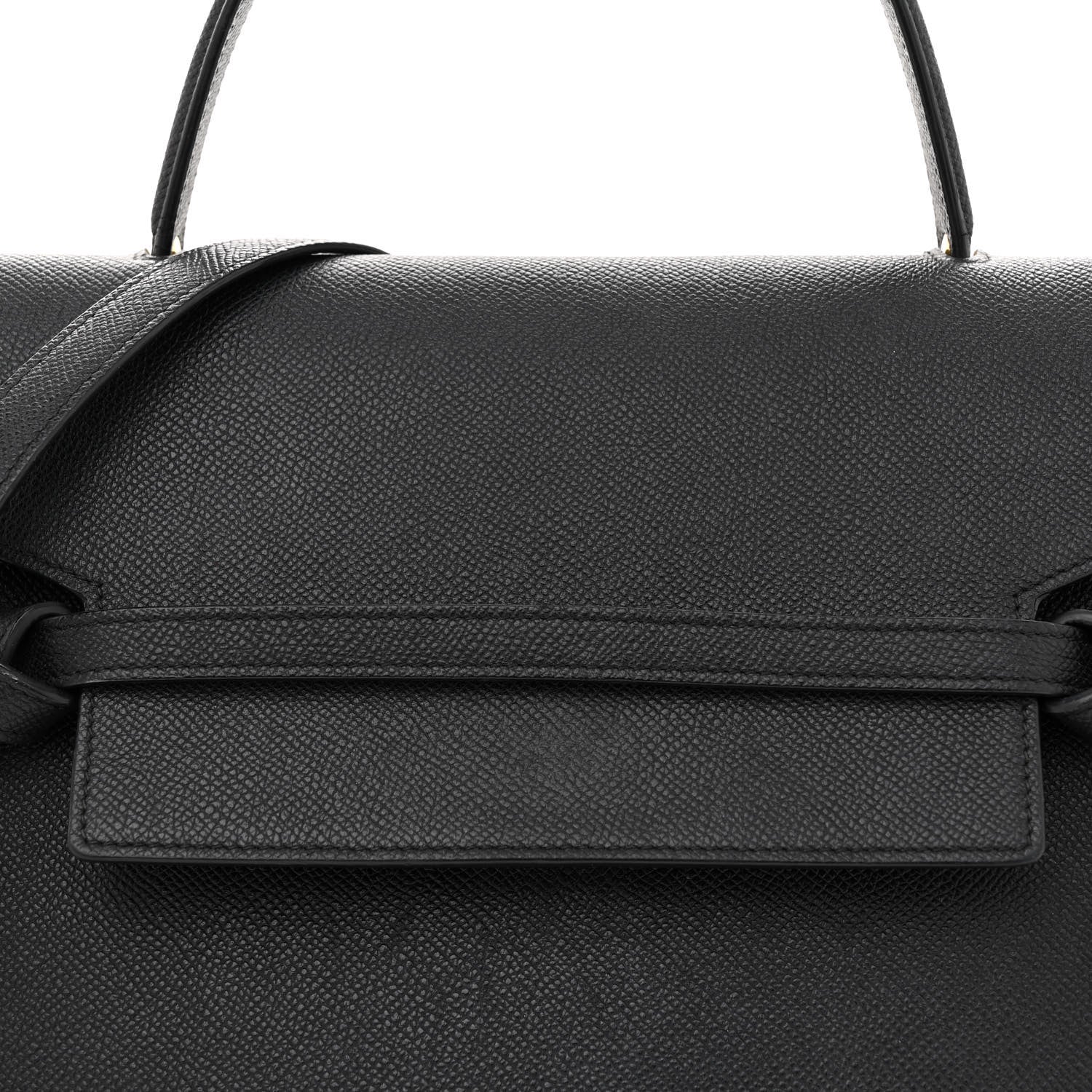 Celine Grained Calfskin Mini Belt Bag Black 7 of 20