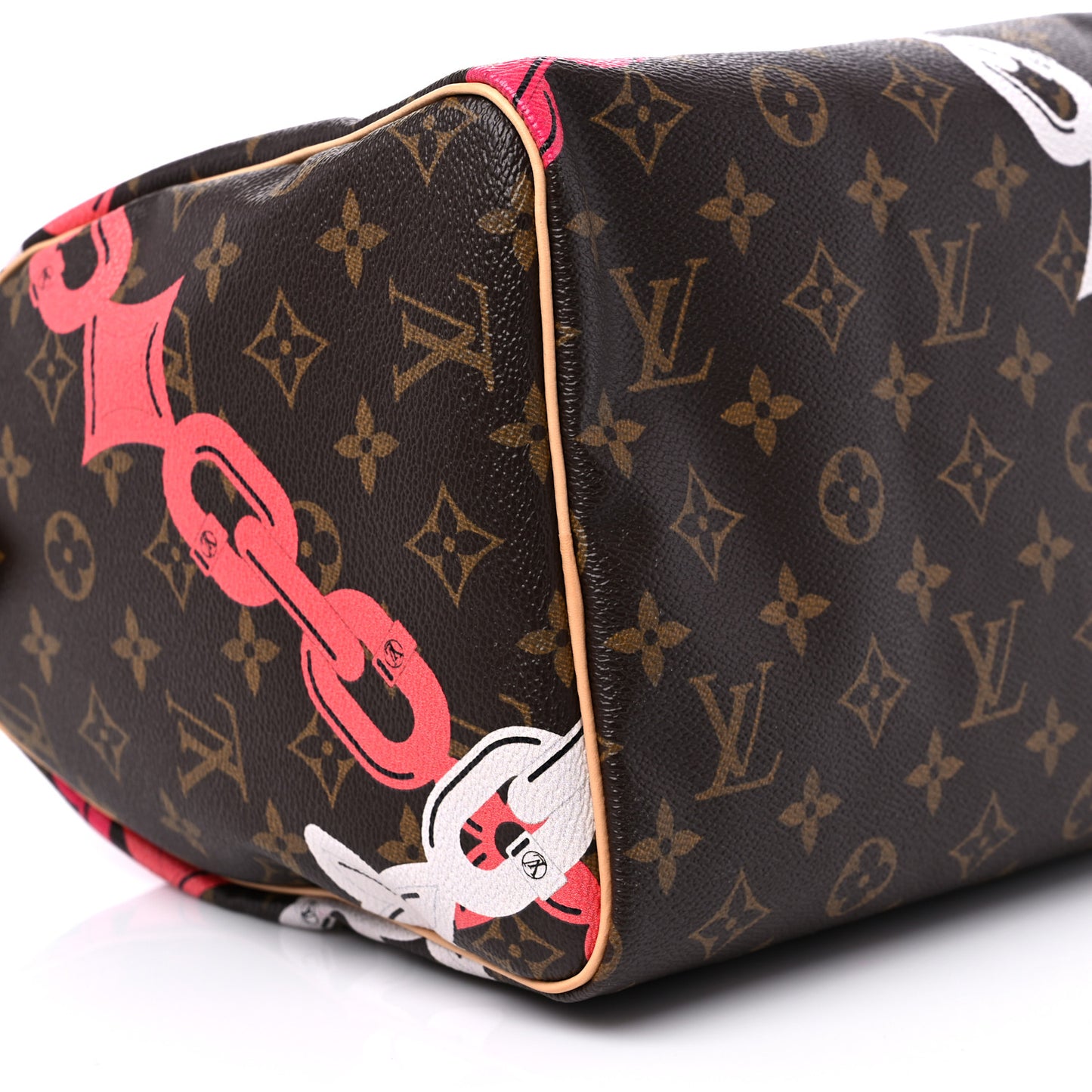 Monogram Bay Speedy 30 Rose Ballerine Poppy