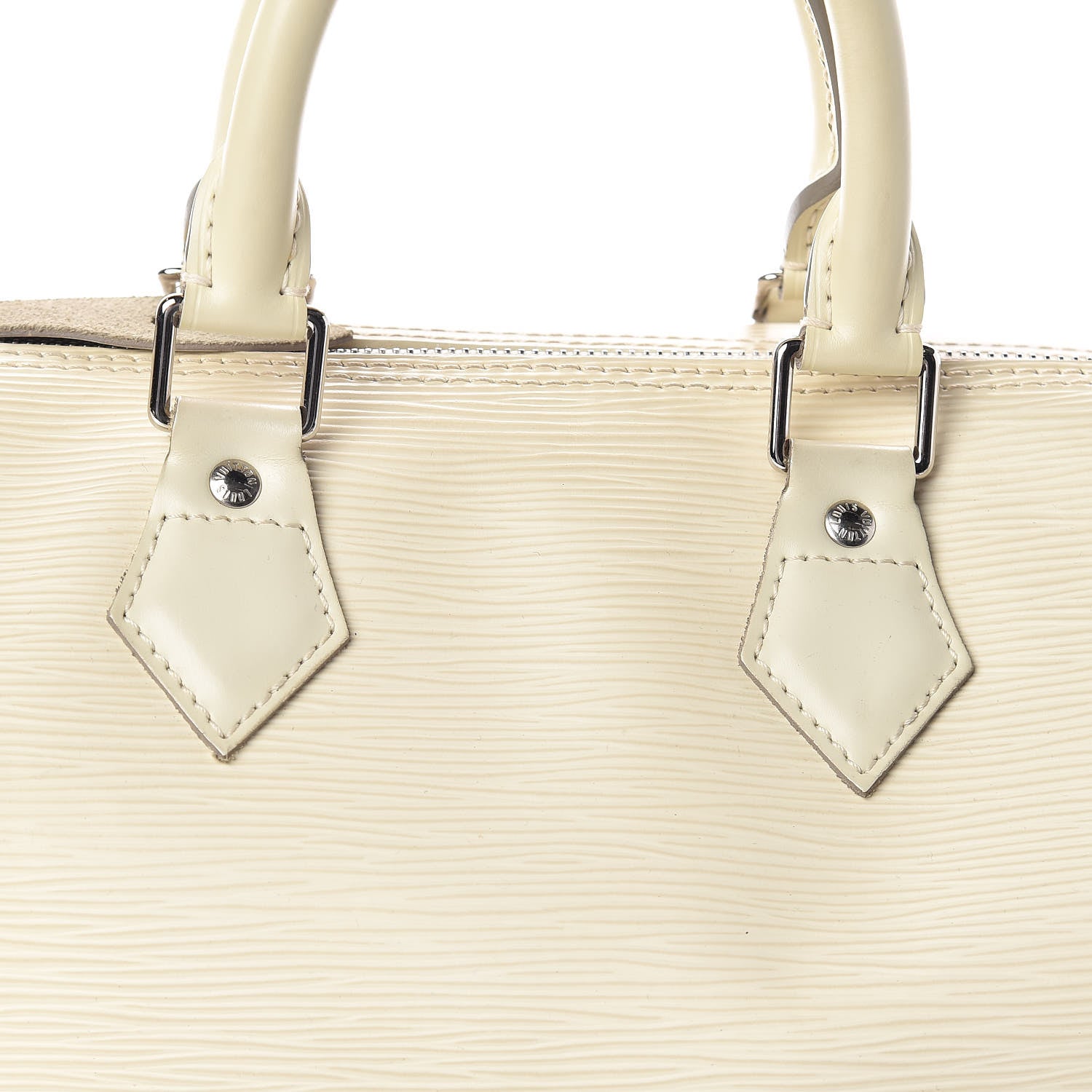 Louis Vuitton Epi Speedy 25 Ivory 8 of 13