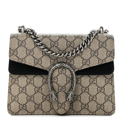 Gucci GG Supreme Monogram Mini Dionysus Shoulder Bag Black 1 of 12