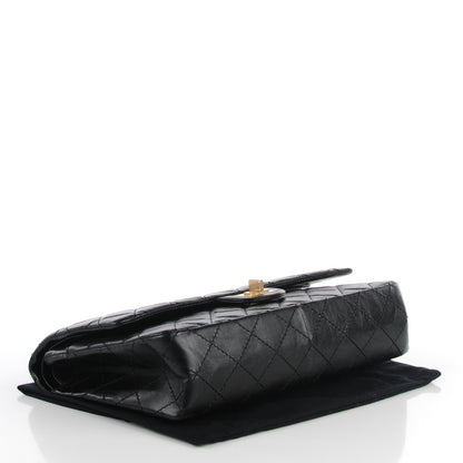 Chanel Aged Calfskin Quilted 2.55 Reissue 226 Flap Black 4 of 8