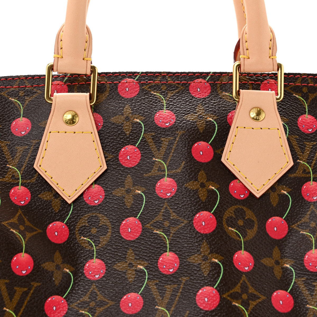Louis Vuitton Monogram Cerises Speedy 25 14 of 21