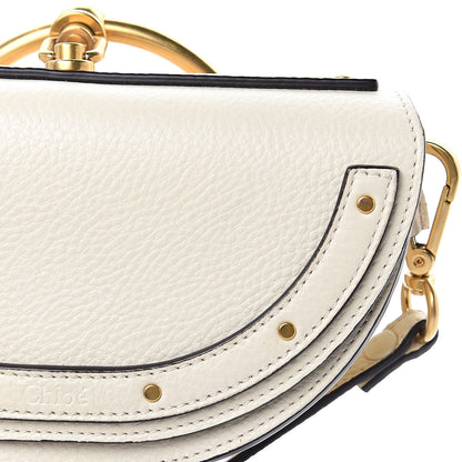 Chloe Calfskin Small Nile Bracelet Minaudiere Bag Off White 9 of 9
