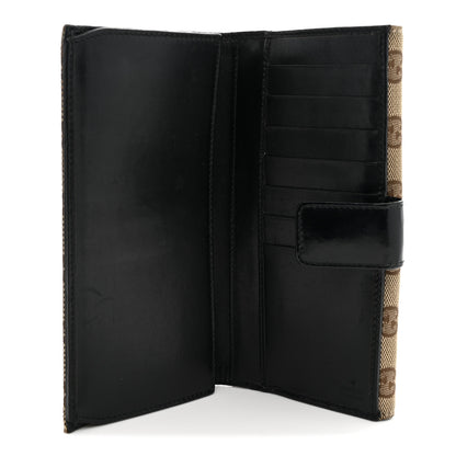 Gucci Monogram Eclipse Continental Wallet Black 5 of 12