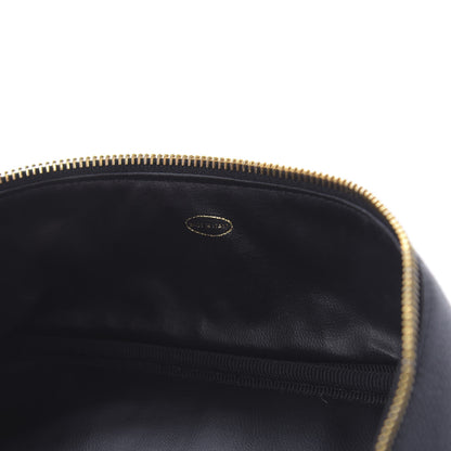 Chanel Caviar Vanity Cosmetic Case Black 10 of 11