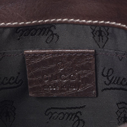Gucci Crystal Monogram Babouska Clutch Dark Brown 7 of 9