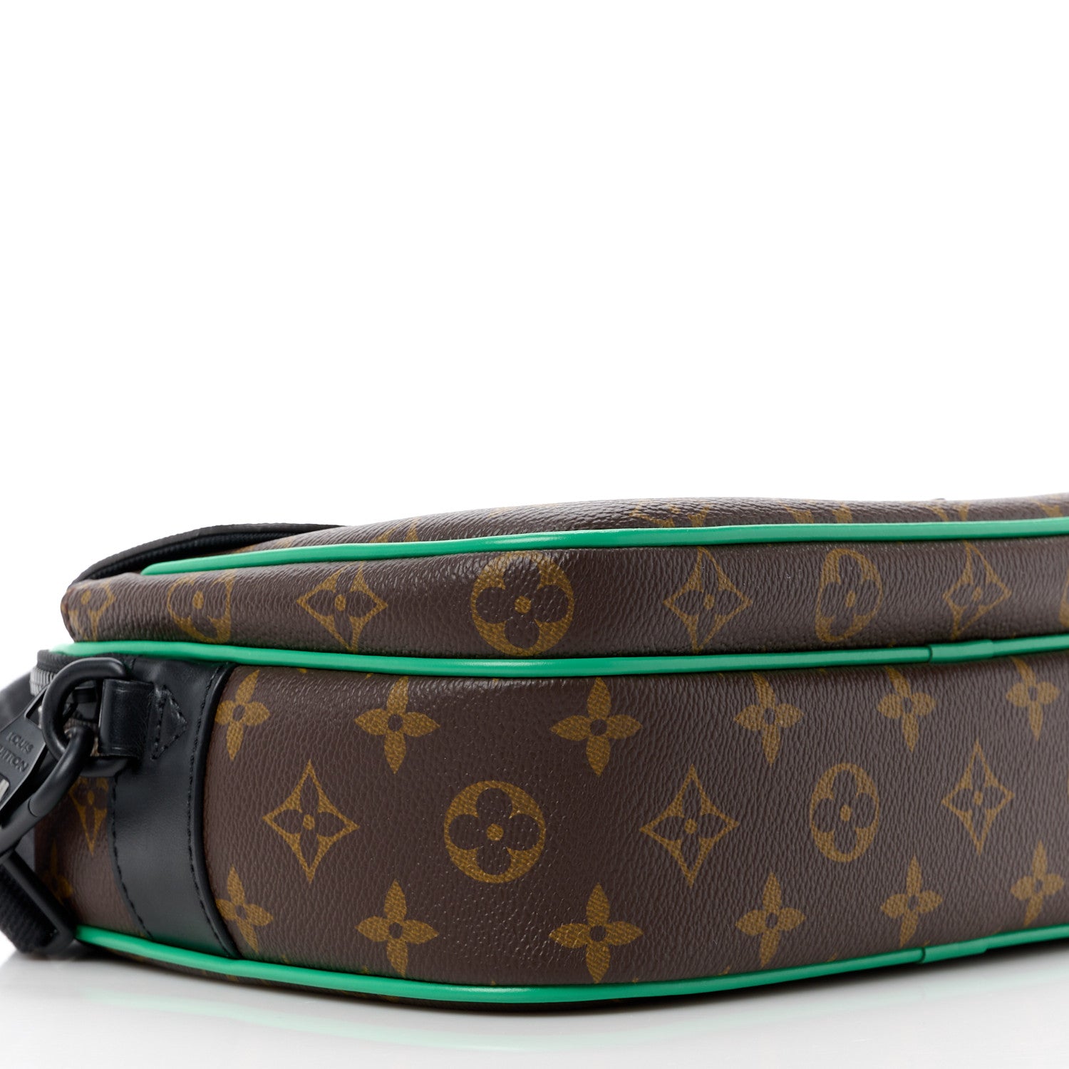 Louis Vuitton Monogram Macassar S Lock Messenger Minty Green 11 of 13