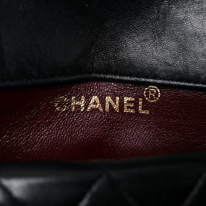 Chanel Lambskin Quilted Medium Single Flap Black 5 of 22