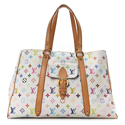 Louis Vuitton Monogram Multicolor Aurelia GM White 1 of 9