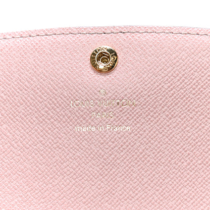 Louis Vuitton Monogram Emilie Wallet Rose Ballerine 6 of 10