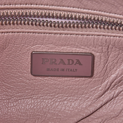 Prada Alligator Shoulder Bag Brown 8 of 10