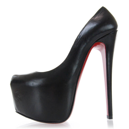 Christian Louboutin Kid Daffodile 160 Pumps 36 Black 1 of 6
