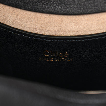 Chloe Small Grain Calfskin Kiss Bag Black 5 of 8