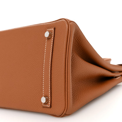 Hermes Togo BIRKIN 30 Gold 19 of 23