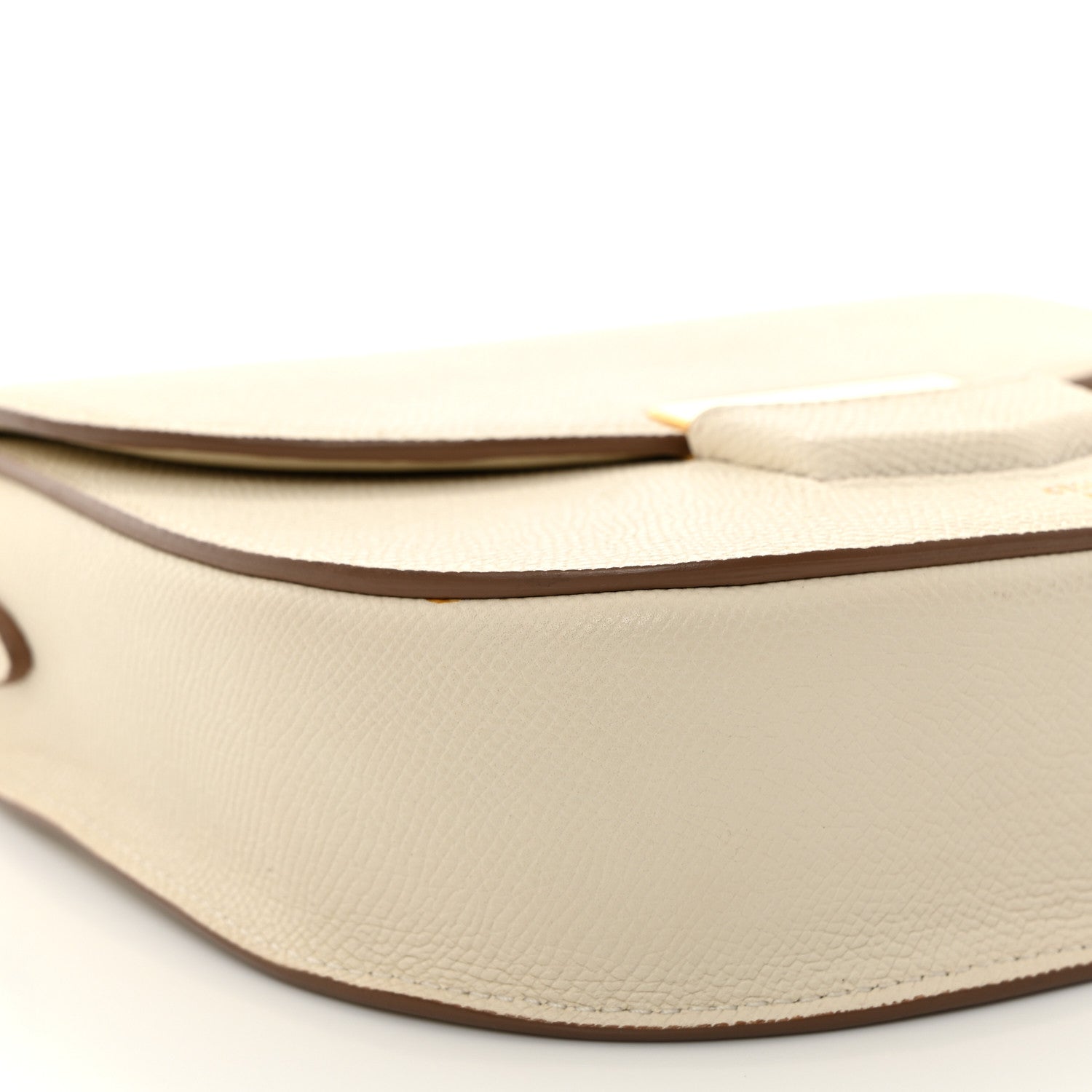 Celine Grained Calfskin Small Trotteur White 9 of 12