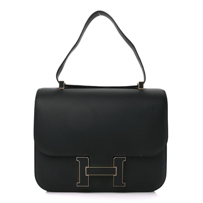 Hermes Veau Sombrero Constance Cartable 29 Black 1 of 11