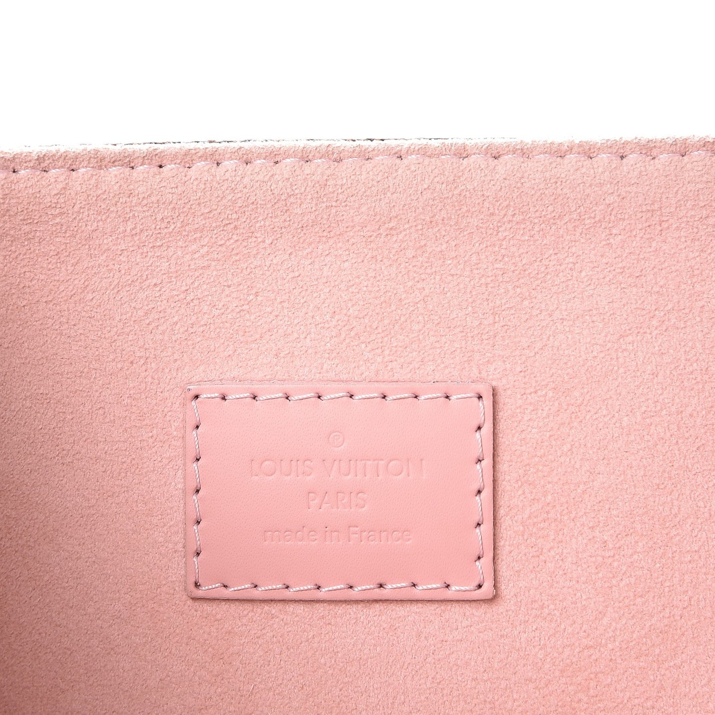 Damier Ebene Caissa Hobo Rose Ballerine